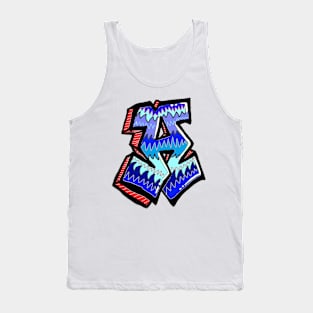 a name urban graphic a Tank Top